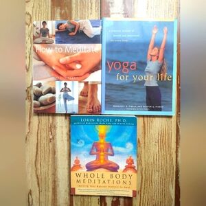 3 Meditation and Yoga Books